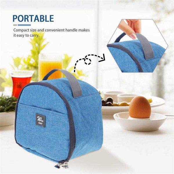 

dinnerware sets 1 pc oxford cloth bento bag aluminum foil portable lunch box