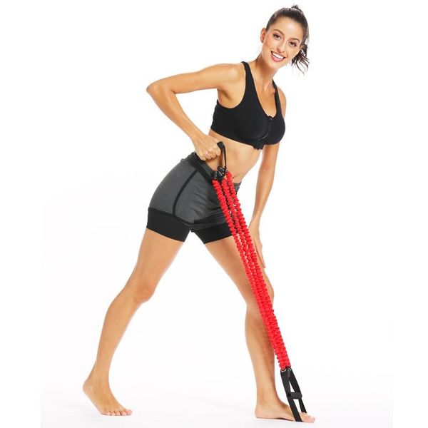 

resistance bands cloth anti - break tpe three tube chest expansion foot tension device arm strength sports and fitness equipment