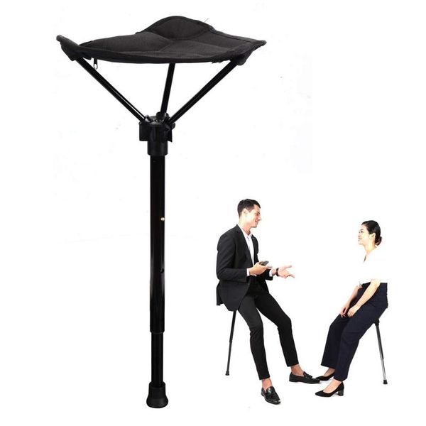 

portable fishing chair outdoor folding stool high single leg camping seat accessories