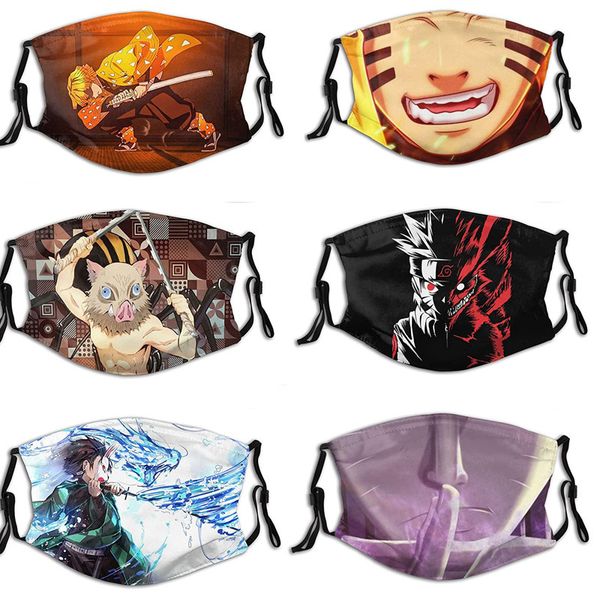 

custom logo blood japan and south korea new animation washable cotton mask