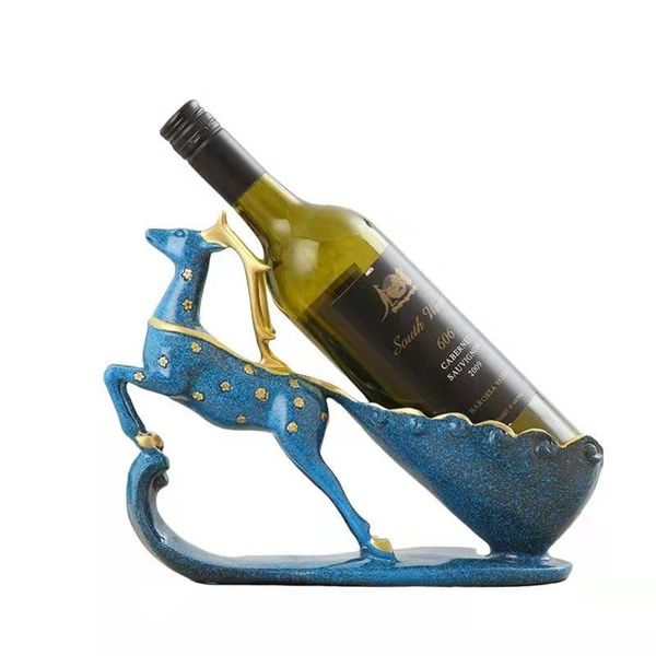 

other home decor creative furnishing sika deer wine rack modern european living room cabinet decoration gift