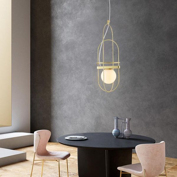 

pendant lamps nordic designer postmodern restaurant chandelier simple clothing store bar model room bedside art