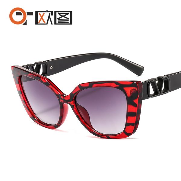 

eye sunglasses cat women fashion 2021 new vintage big shades men brand female square luxury sun glasses uv400 oversized eyewear, White;black