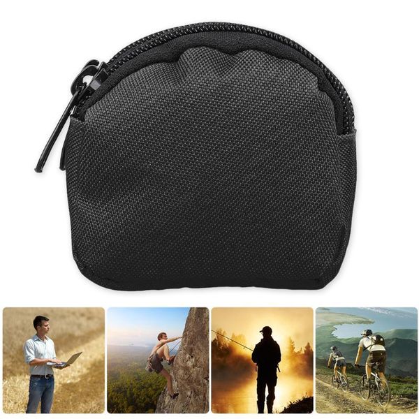 

outdoor bags mini fanny pack molle pouch camping zipper waist bag key coin small purse organizer for hiking hunting