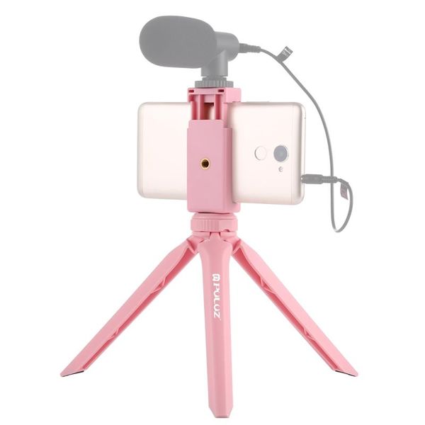 

pocket mini plastic tripod mount with phone clamp for smartphones tripods