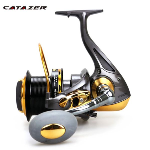 

12bb+1rb long cast round large sea pole fishing reel spinning wheel baitcasting reels