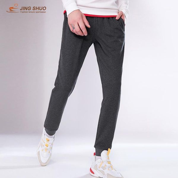 

sweat pants men joggers man streetwear track trousers harem cargo sweatpants mid cotton casual regular midweight full length men's, Black