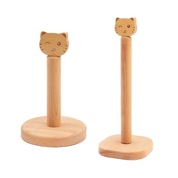 

toilet paper holders y8ab towel holder stand easy one-handed tear up for standard rolls cat design