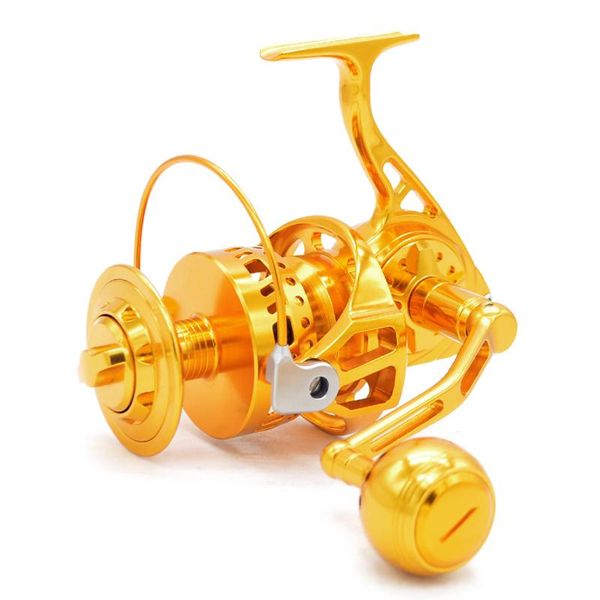 

baitcasting reels ankeyeng full metal saltwater spinning fishing reel 12+1 ball bearings max drag 38kg anti-corrosion coil