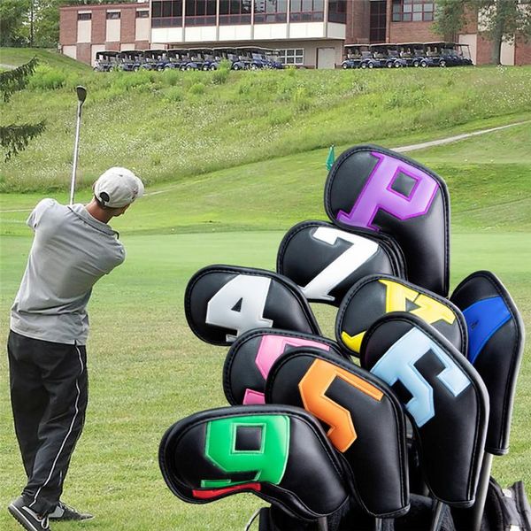 

complete set of clubs 10 pcs deluxe golf club covers headcovers