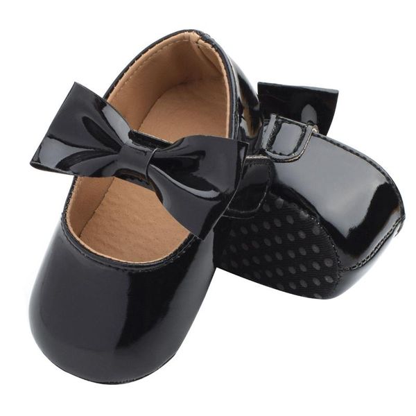 

first walkers baby girls cute moccasinss soft sole bowknot flats shoes non-slip princess