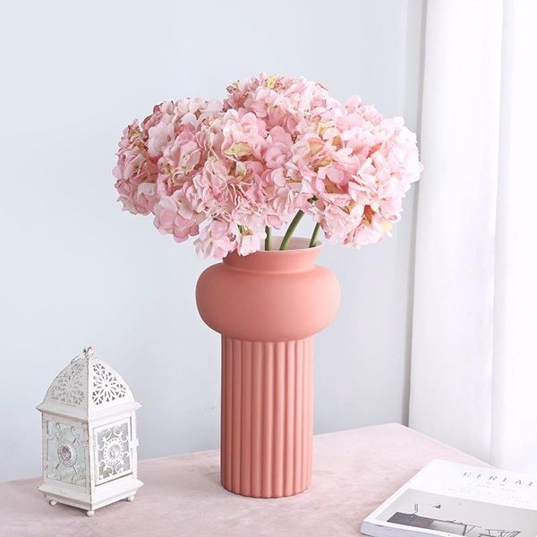 

decorative flowers & wreaths artificial flower retro hydrangea,flower arrangement decoration for living room and bedroom dining table, weddi