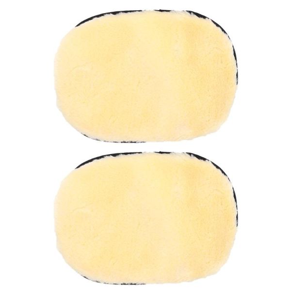 

car sponge 2pcs imitation wool wash misingle side auto cleaning tool
