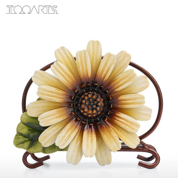 

tooarts daisy decoration rack european creative wrought iron home metal kitchen paper holder modern art other decor