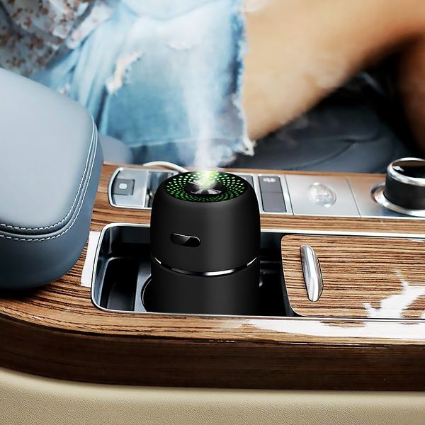 

200ml usb mini air humidifier car aroma essential oil diffuser home usb fogger mist maker led night lamp accessories