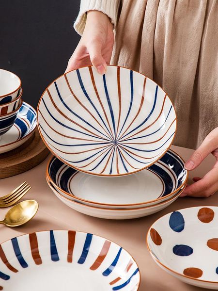 

family dish soup breakfast fruit snack tableware combination dishes & plates