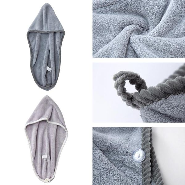 

towel women shampoo quick magic dryer microfiber hair dry wrap shower cap scrub cleaning tool bathroom products