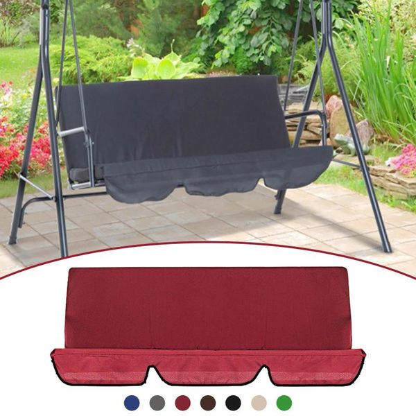 

outdoor swing cushion 3 seater chair cover waterproof seat pads chaises salle manger housse de chaise covers