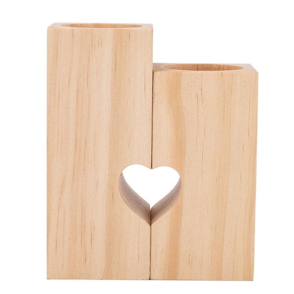 

candle holders 1 set of wooden holder tablecandlestick decorative