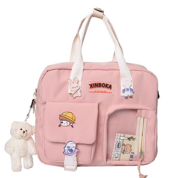 

japanese large capacity cute bag women's korean one shoulder messenger fashion students' schoolbag evening bags