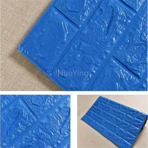 

wall stickers self adhesive 3d bedroom kids room brick papers waterproof foam diy home decor imitation wallpaper