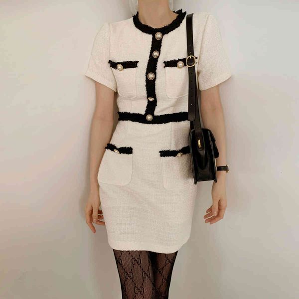 

casual dresses dressed in elegant casual female sweater, black, short sleeve, korean style, knitting gowns, summer clothes t394, Black;gray