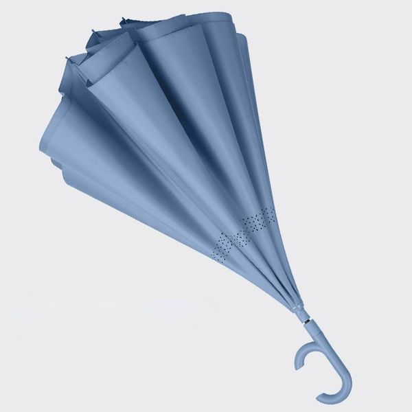 

umbrellas outdoor quality female umbrella in car automatic luxury anti-wind designer sun reverse paraguas rain gear ll50um