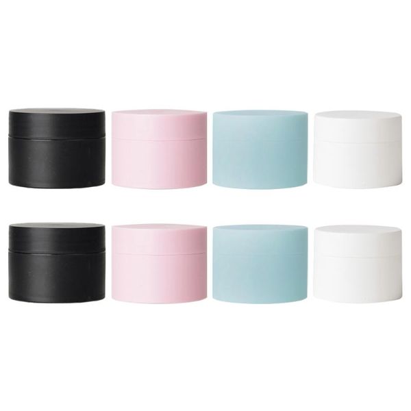 

8pcs 15g facial cream lotion bottles small round container travel jar dispenser storage & jars
