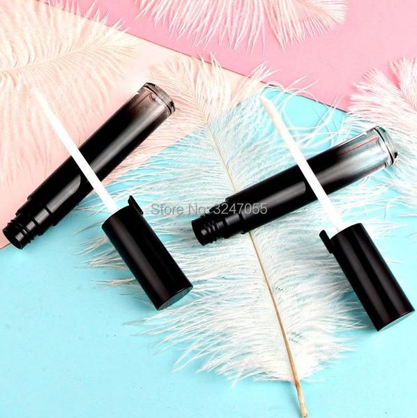 

storage bottles & jars 4ml 30pcs 50pcs style empty gradient black lip gloss tube, diy plastic beauty makeup tools, portable liquid lipstick