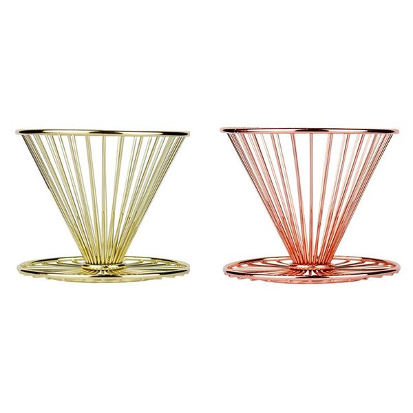 

coffee filters hand filter holder with base v-shaped tea mesh drip