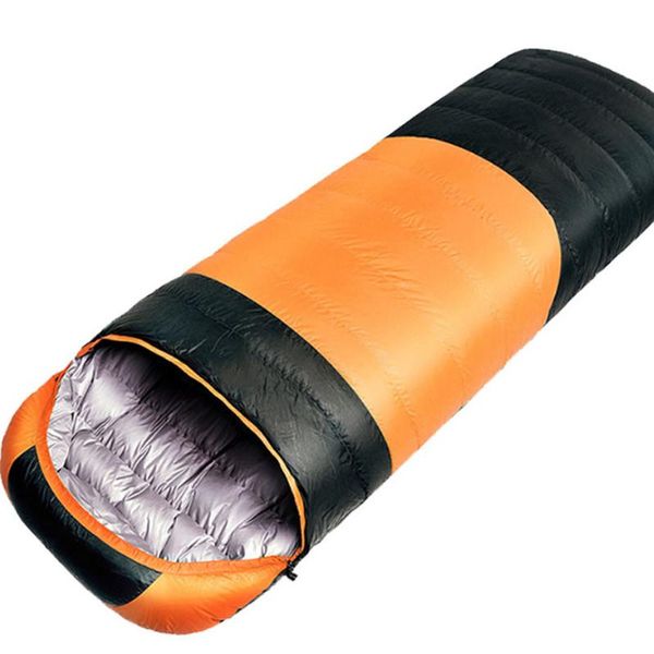 

down sleeping bag 1900g outdoor warm envelope travel camping bags