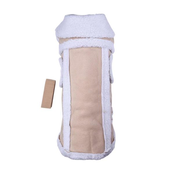 

dog apparel pet clothing autumn and winter creative imitation deer skin lamb cashmere golden retriever clothes