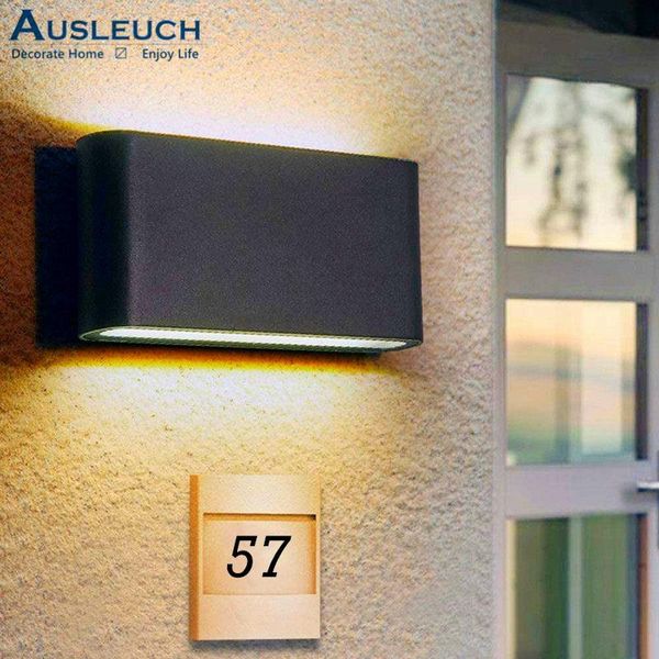 

outdoor entrance waterproof led wall light porch terrace living room bedroom bedside aisle indoor simple lamps drop