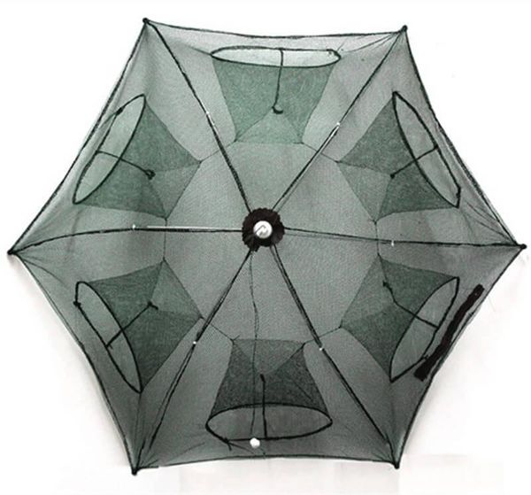

fishing accessories 1pcs bait net trap cast dip cage crab fish minnow crawdad shrimp foldable folding portable useful saltwater freshwater