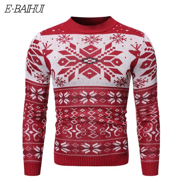 

men's sweaters ebaihui reindeer christmas men women novelty 3d printed xmas sweatshirt pullover holiday party jumper dt6j, White;black