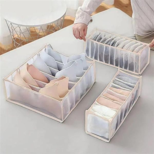 

storage drawers 3pcs socks underwear organizer box closet container