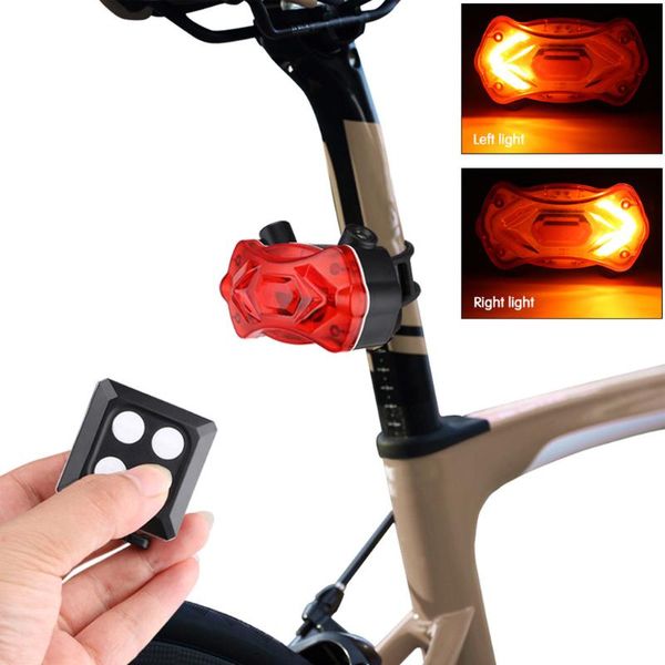 

bicycle accessories bike rear led tail light components wireless usb remote control turn signals outdoors safety findings lights