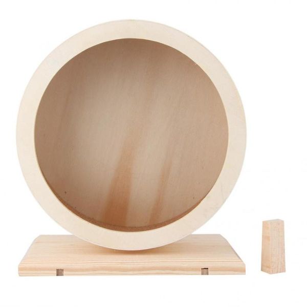 

small animal supplies wooden mute roller pet toy hamster running exercise wheel for guinea pig hedgehog chinchilla