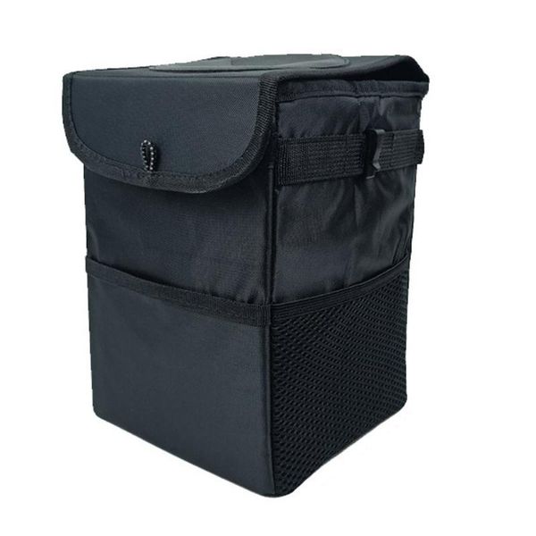 

car organizer waterproof collapsible trash can box seat back storage portable