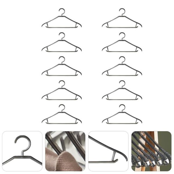 

hangers & racks 10pcs practical clothing coat anti-skid clothes for home