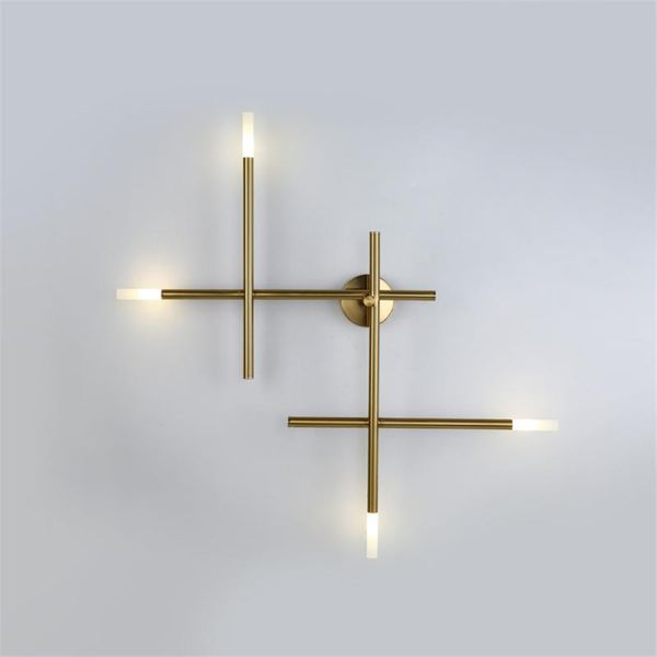 

wall lamps nordic living room cross shape modern dining bathroom bedroom study art deco corridor background lighting