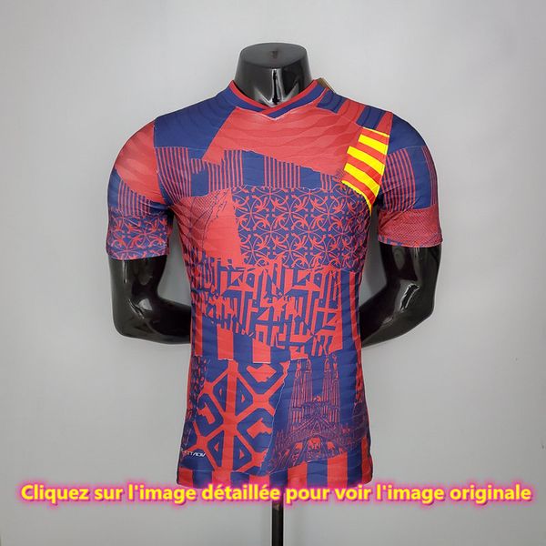 

2021 2022 player version barcelona special edition s-xxl men's tracksuits quality 1:1 football clothes, Gray