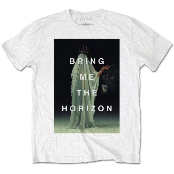 

bring me the horizon cloaked official t-shirt men unisex, White;black