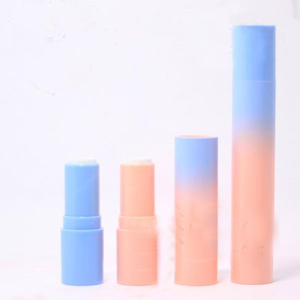 

storage bottles & jars 10/20/50pcs 12.1mm double head lipstick tube empty gradient blue pink lip /rouge pipe shell diy cosmetic refillab