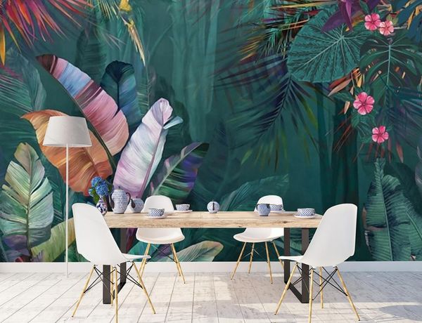 

wallpapers bacal custom po wall paper tropical rainforest plant forest large 3d mural wallpaper for living room bedroom decoration huda