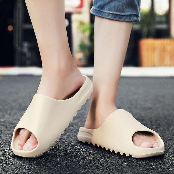 

slippers flip flops for women pool male summer sandals bathroom shoes man tennis flats trendy, Black