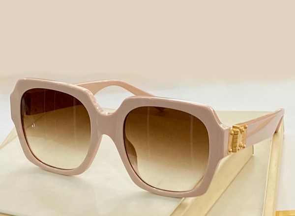 

large square sunglasses gold pink/brown shaded women fashion oversize sunglasses uv protection with box, White;black