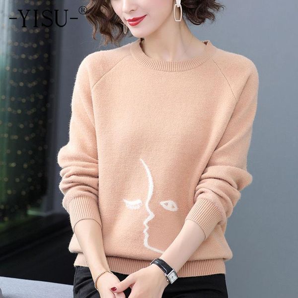 

women winter sweater o-neck solid color jumper warm simple casual plus velvet fashion knitted pullover women's sweaters, White;black