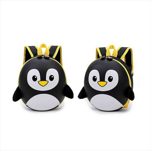 

kids baby cartoon penguin backpack boys girls kindergarten school rucksack bag