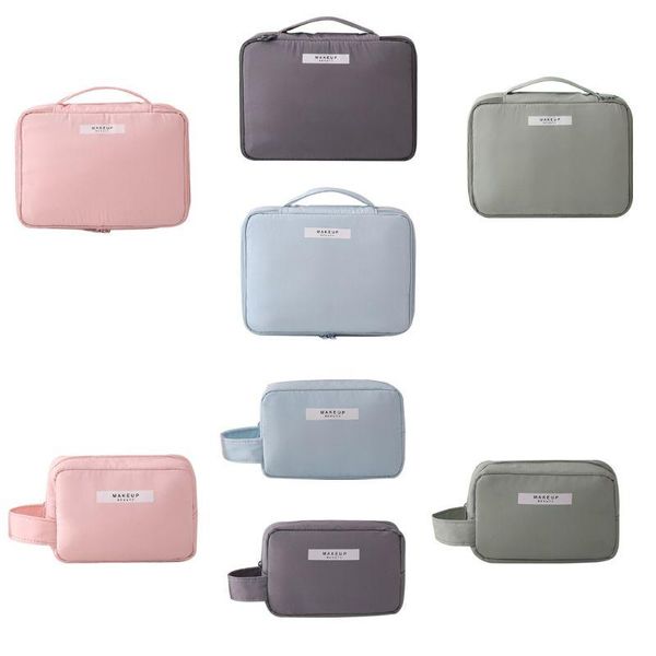

women lady travel makeup bag multifunctional cosmetic pouch purse casual storage organizer bags & cases